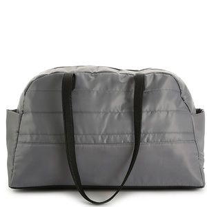 DSW Grey Duffle Bag NWT